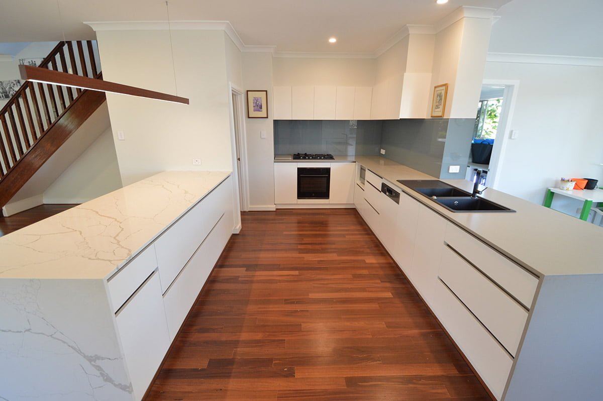 Porcelain Benchtops by Kitchens Perth