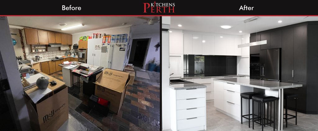 Dillon in Sorrento Before After by Kitchens Perth