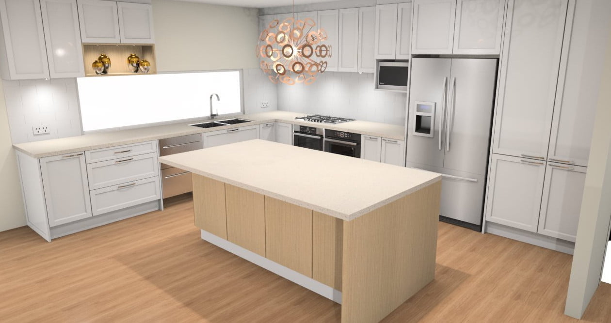 3D Perth Kitchen design